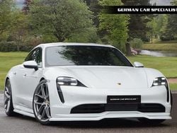 Pure white Used 2020 Porsche Taycan 4S Sedan | £39,990