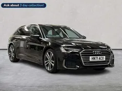 Black Used 2021 Audi A6 S-Line Estate | £27,517 (Fair price)