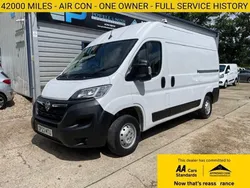 White Used 2023 Vauxhall Movano Van | £14,490 (Good price)