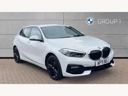 White Used 2021 BMW 118 Sport Line Hatchback | £16,250 (Fair price)
