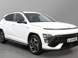 White Used 2024 Hyundai Kona N Line SUV | £24,453 (Fair price)