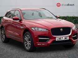 Red Used 2017 Jaguar F-Pace R-Sport SUV | £18,150 (Fair price)