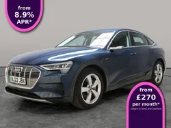 Blue Used 2022 Audi e-tron Advanced SUV | £19,430 (Fair price)
