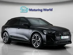 Black Used 2022 Audi e-tron Black Edition SUV | £24,200 (Good price)