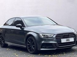 Grey Used 2018 Audi A3 Black Edition Sedan | £14,495 (Fair price)