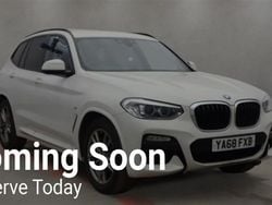 White Used 2019 BMW X3 M Sport SUV | £26,279 (Expensive)