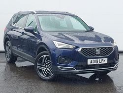 Blue Used 2019 Seat Tarraco 4Drive SUV | £17,998 (Fair price)