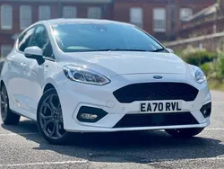 White Used 2020 Ford Fiesta ST-Line Hatchback | £10,795 (Fair price)
