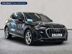 Black Used 2020 Audi Q3 S-Line SUV | £20,443 (Fair price)
