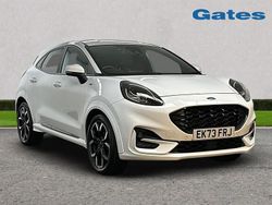 White Used 2023 Ford Puma Gen-E ST-Line X Hatchback | £18,000 (Fair price)
