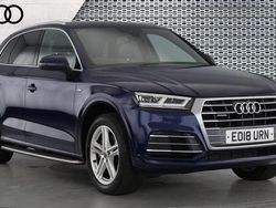 Blue Used 2018 Audi Q5 S-Line SUV | £20,172 (Good price)
