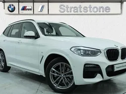 White Used 2021 BMW X3 M Sport SUV | £28,431 (Good price)
