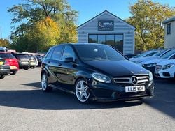 Black Used 2015 Mercedes B180 AMG line MPV | £8,390 (Fair price)