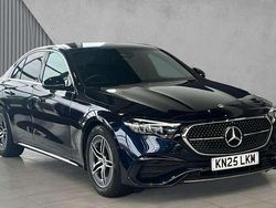 Blue Used 2025 Mercedes E200 AMG line Sedan | £42,780