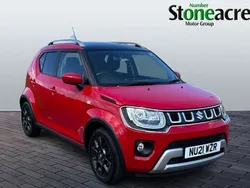 Red Used 2021 Suzuki Ignis SZ-T Hatchback | £12,495 (Fair price)