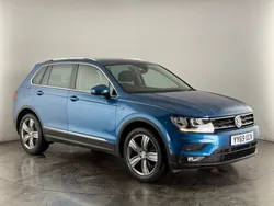 Blue Used 2019 VW Tiguan Match SUV | £15,400 (Good price)