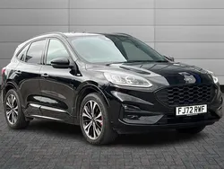 Black Used 2022 Ford Kuga ST-Line X SUV | £20,795 (Fair price)