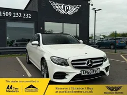 White Used 2018 Mercedes E350 AMG line Sedan | £19,678 (Fair price)