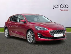 Red Used 2019 Ford Focus Vignale Hatchback | £16,877 (Fair price)