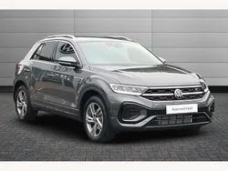 Indium grey Used 2025 VW T-Roc R-line SUV | £30,650 (Expensive)