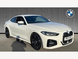 White Used 2021 BMW 420 M Sport Coupe | £26,499 (Fair price)