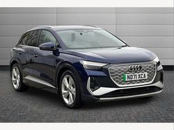 Blue Used 2021 Audi Q4 e-tron S-Line SUV | £26,895 (A bit pricey)