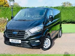Black Used 2023 Ford Transit Custom Limited Van | £21,995 (A bit pricey)
