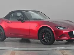 Red Used 2024 Mazda MX5 Homura-Line Cabriolet | £29,999 (A bit pricey)