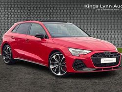 Red Used 2025 Audi S3 Sportback Black Edition Hatchback | £40,772