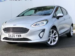 Silver Used 2020 Ford Fiesta Titanium X Hatchback | £15,995 (Expensive)