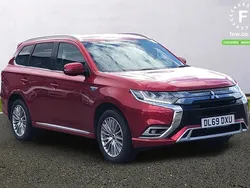 Red Used 2020 Mitsubishi Outlander P-HEV Estate | £18,799 (Expensive)