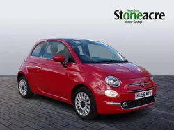 Red Used 2016 Fiat 500 Lounge Hatchback | £5,995 (A bit pricey)