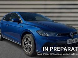Reef blue metallic Used 2025 VW Polo R-line Hatchback | £22,465 (Fair price)