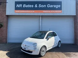 White Used 2015 Fiat 500 Lounge Hatchback | £4,995 (Fair price)