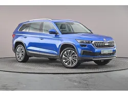 Race blue metallic Used 2024 Skoda Kodiaq SE L Executive SUV | £29,599 (Fair price)