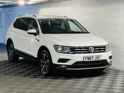 White Used 2018 VW Tiguan Allspace SE SUV | £10,789