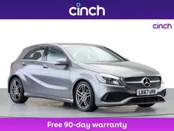 Grey Used 2017 Mercedes A160 AMG line Hatchback | £11,999 (Fair price)