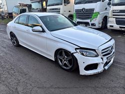 White Used 2016 Mercedes C220 AMG line Sedan | £4,495