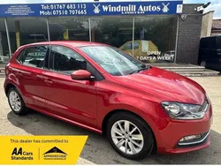 Red Used 2015 VW Polo SE Hatchback | £7,450 (Fair price)