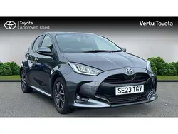 Grey Used 2023 Toyota Yaris Hybrid Design Hatchback | £17,999 (Good price)