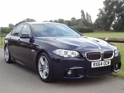 Blue Used 2014 BMW 520 M Sport Sedan | £10,995 (Fair price)