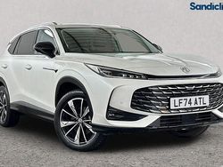 Solid white pearl Used 2024 MG HS Trophy SUV | £19,901 (Expensive)