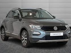 Indium grey with black roof Used 2019 VW T-Roc Design SUV | £15,395 (Fair price)