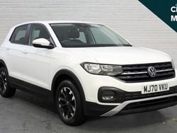 White Used 2020 VW T-Cross S SUV | £13,827 (Fair price)