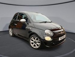 Black Used 2021 Fiat 500 Rockstar Hatchback | £10,799 (Fair price)