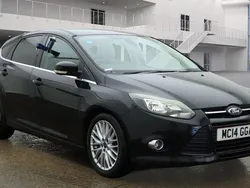 Black Used 2014 Ford Focus Zetec Hatchback | £3,528 (Fair price)