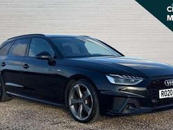 Black Used 2020 Audi A4 Black Edition Estate | £20,882 (Fair price)