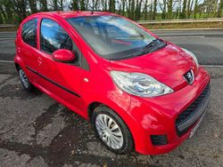 Red Used 2011 Peugeot 107 Hatchback | £2,295 (Fair price)