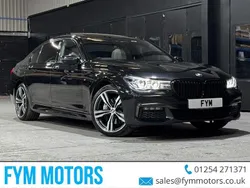 Black Used 2018 BMW 740L M Sport Sedan | £23,495 (Good price)