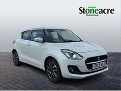 White Used 2023 Suzuki Swift SZ5 Hatchback | £15,995 (Fair price)